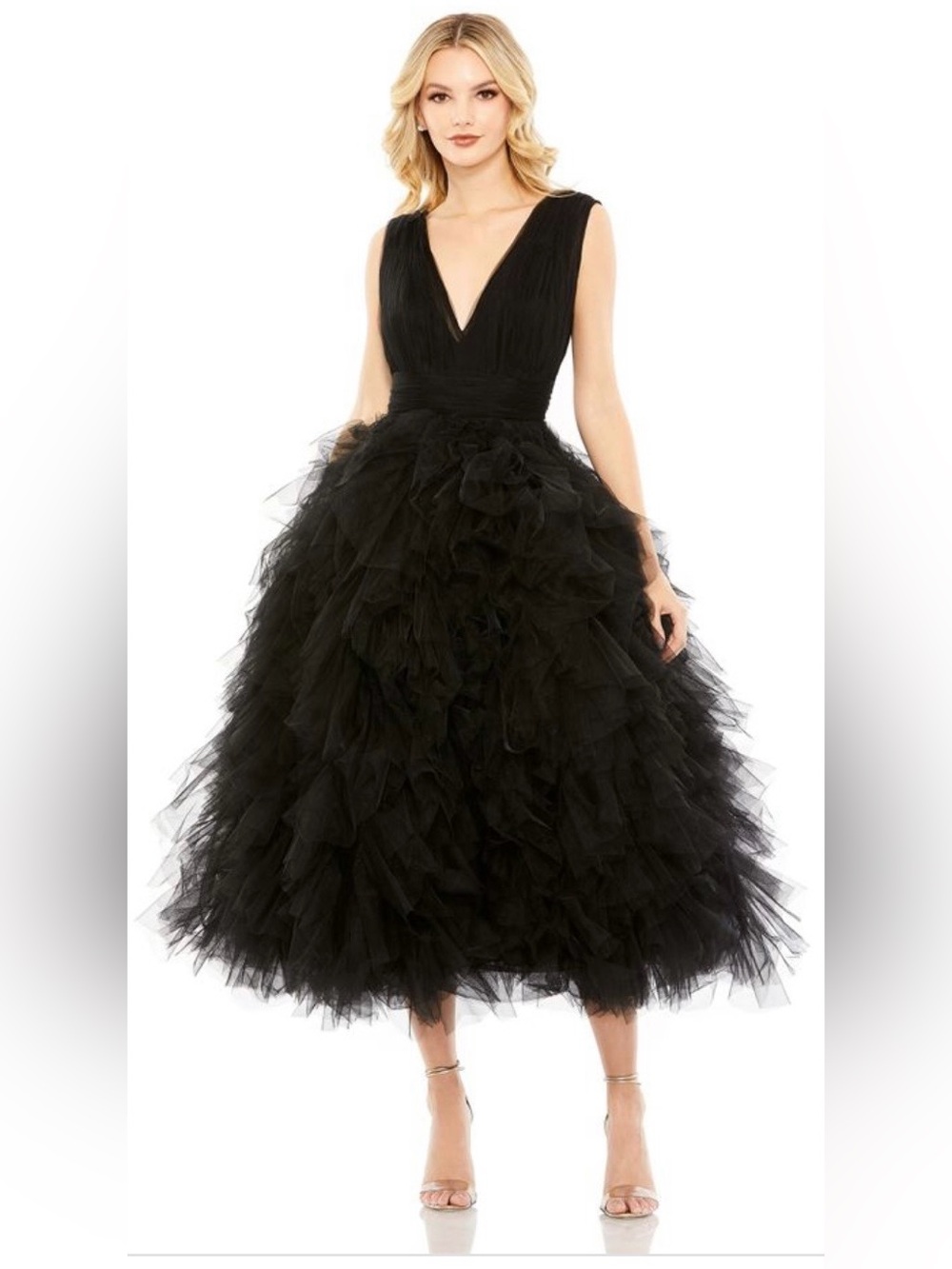 Mac Duggal 20411 NWT Tulle Ball Gown